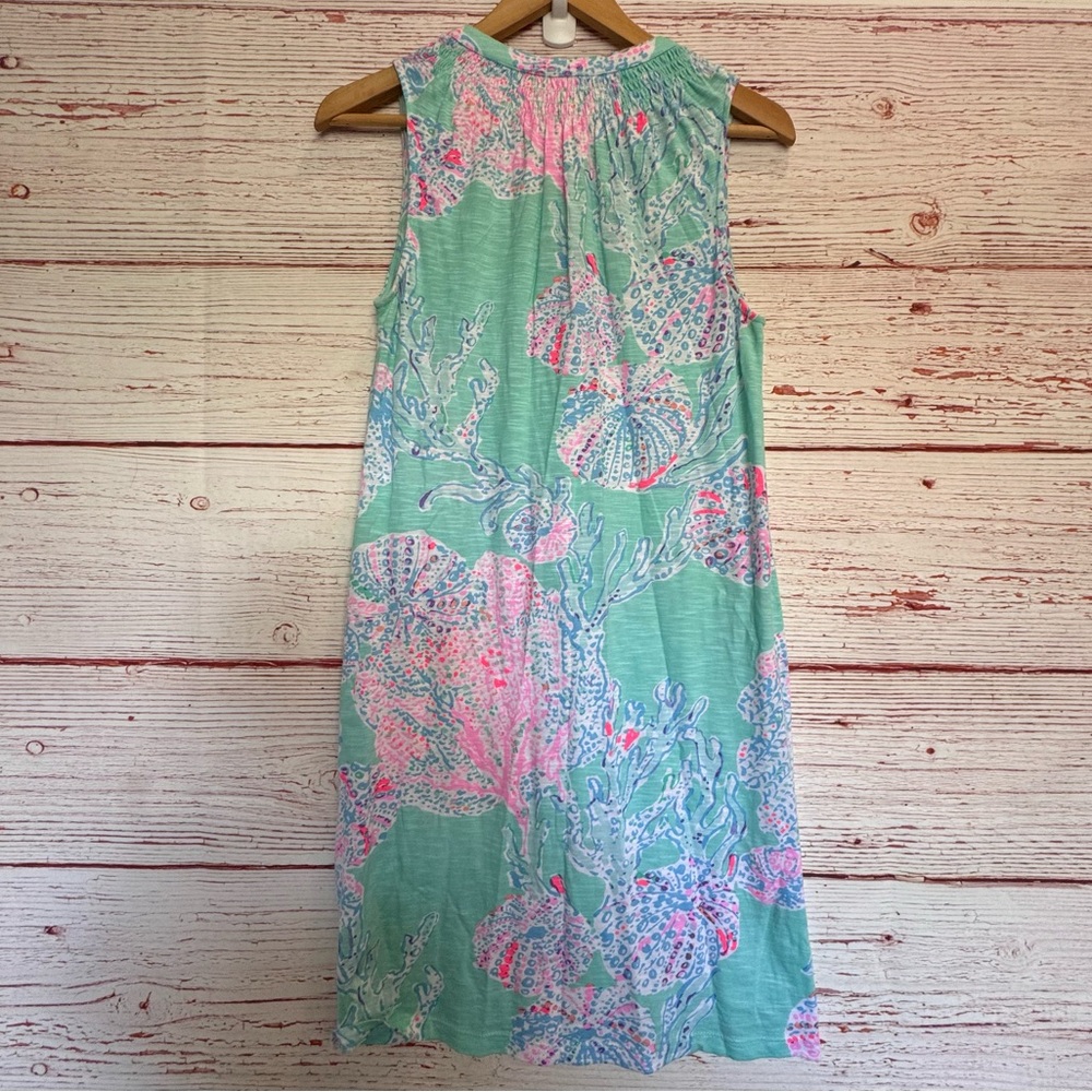 Lilly Pulitzer Essie Dress in Minty Fresh Fansea Sz S - Picture 13 of 13